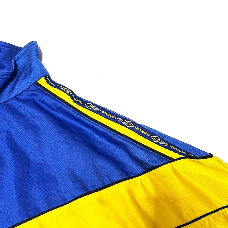 USED】90's UMBRO TRACK JACKET UKRAINE COLOR | K