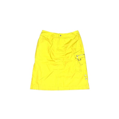 【USED】80'S MIGAINO SKIRT YELLOW
