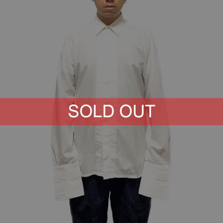 【USED】80'S EURO DRESS SHIRT MADE IN FRANCE