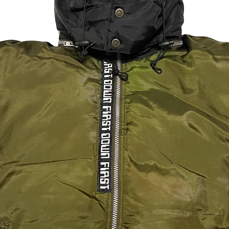 USED】90'S FIRST DOWN TECHNO STREET WEAR DOWN J USED】90'S FIRST DOWN TECHNO STREET WEAR DOWN J