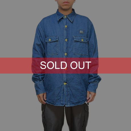 【USED】90'S OLD DIESEL CHAMBRAY SHIRT