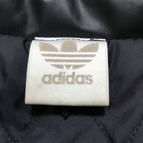 【USED】90'S ADIDAS REFLECTIVE LINE BOMBER JACKET