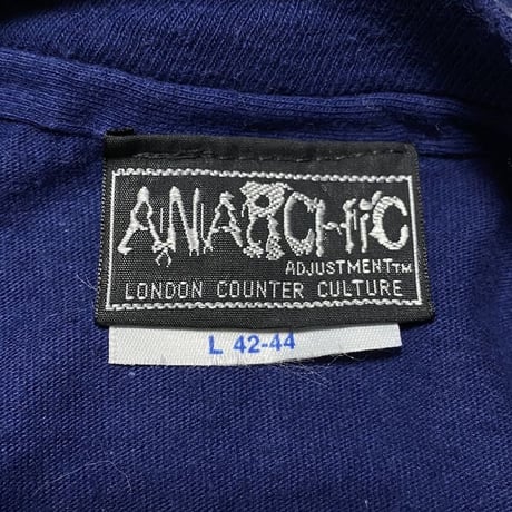 【USED】90'S ANARCHIC ADJUSTMENT L/S T-SHIRT "DISTURBING"