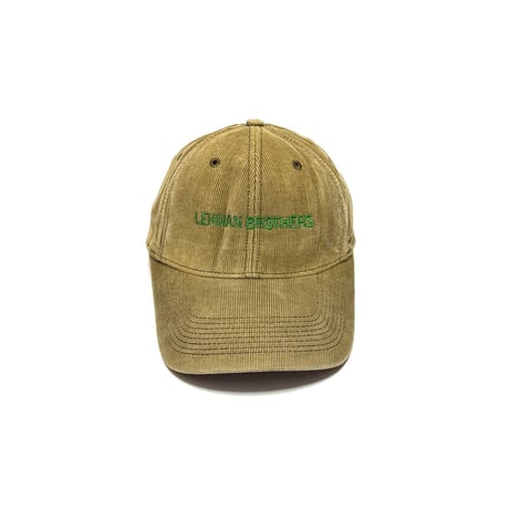 【USED】00's Lehman Brothers CORDUROY CAP