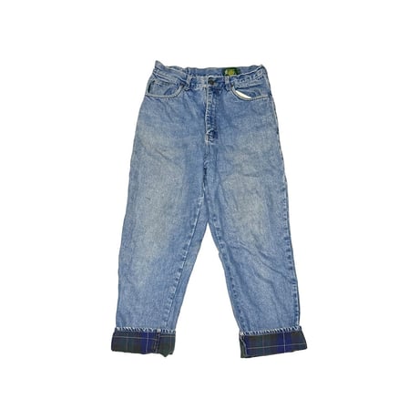 【USED】90's Cabela's Flannel-Lined Denim Pants