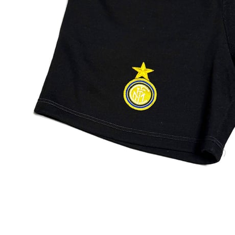 【USED】90's UMBRO PRO TRAINING Inter Milan Sweat Shorts Black
