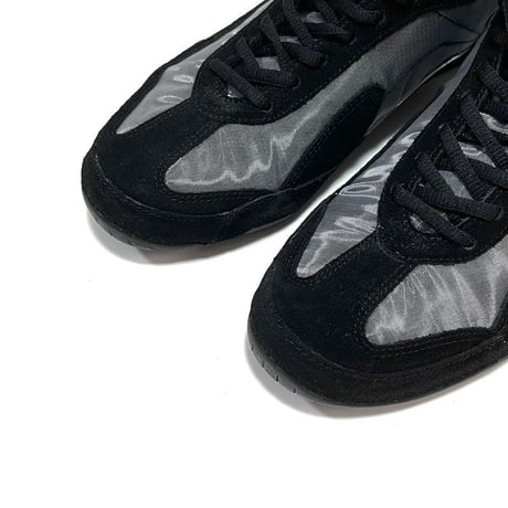 【DEAD STOCK】90'S W.&L.T. DRIVING SNEAKERS GRAY × BLACK