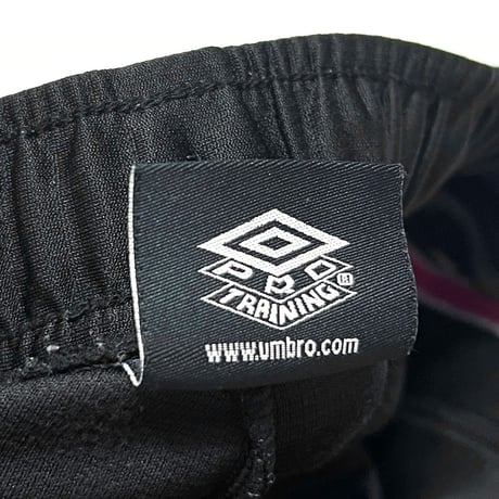 【USED】00's UMBRO TRACK PANTS BLACK