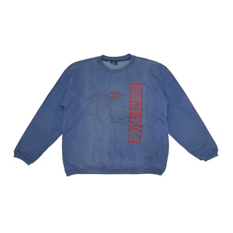 【USED】90's COUNTER CURTURE SWEATSHIRT SLATE BLUE
