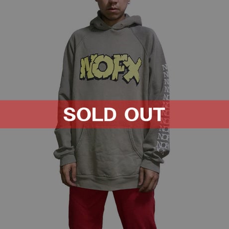 【USED】90'S  NOFX MONS-TOUR HOODIE