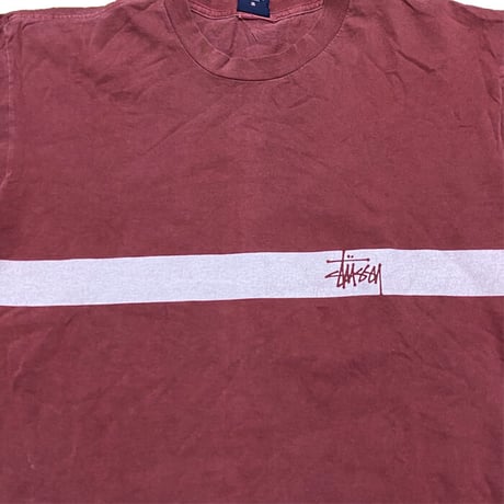 【USED】90'S  STUSSY T-SHIRT 2PIECE SET