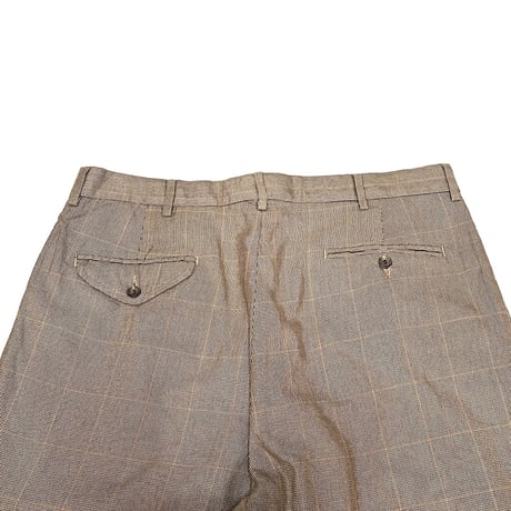 【USED】90's Polo by Ralph Lauren PLAID 2TAC TROUSERS