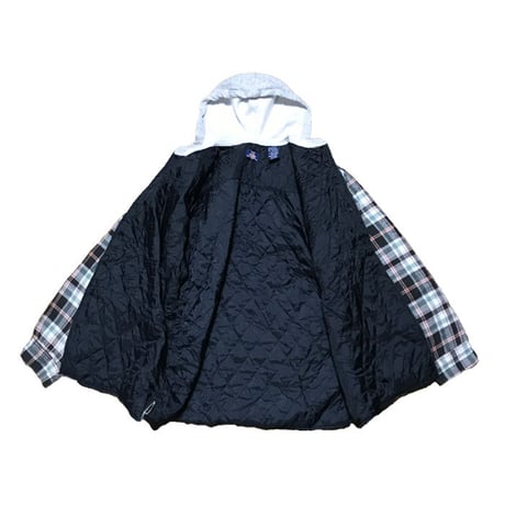 【USED】90'S DICKIES HOODED SHIRT JACKET