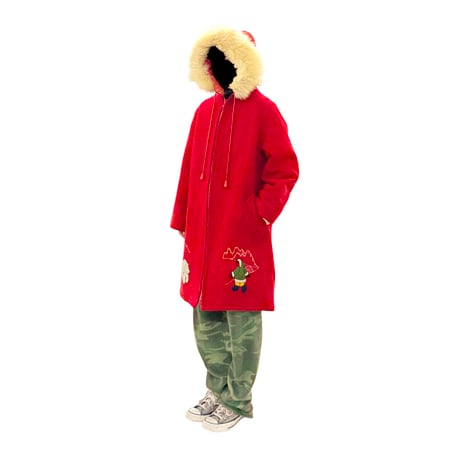 【USED】70's Northern Sun WOOL ESKIMO COAT