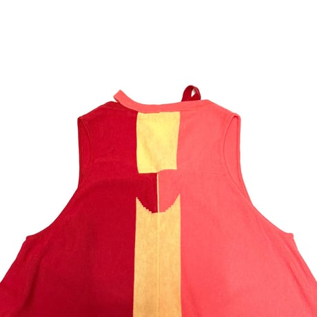 【USED】00's MARITHÉ FRANÇOIS GIRBAUD Asymmetrical Knit Tunic Dress