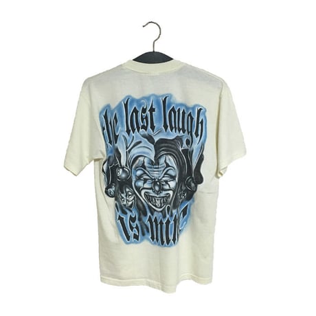 【USED】90'S 2FACE & CLOWN T-SHIRT
