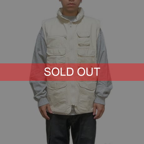 【USED】90'S BANANA REPUBLIC HUNTING VEST