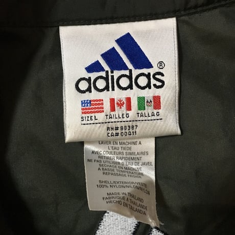 【USED】90'S ADIDAS NYLON PULLOVER