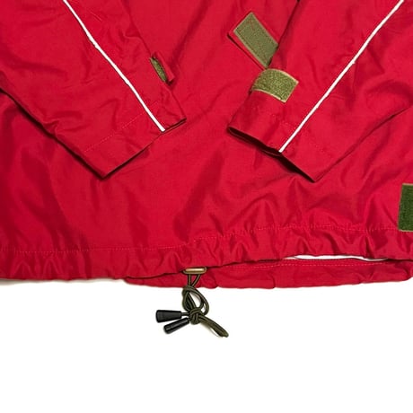 【USED】90's Maharishi "Ninja Tag" Reflective Anorak RED