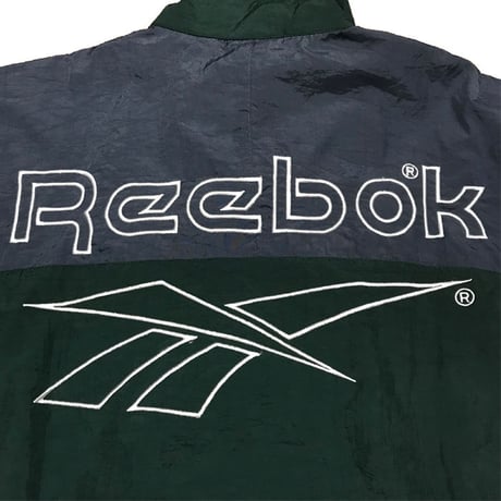 【USED】90'S REEBOK BICOLOR NYLON JACKET