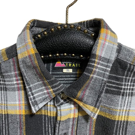 【USED】90'S WRANGLER FLANNEL SHIRT