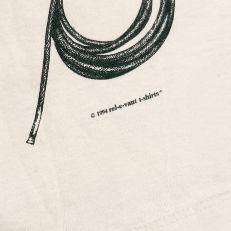 【USED】90's rel-e-vant Gardening Gear All Over Print T-shirt