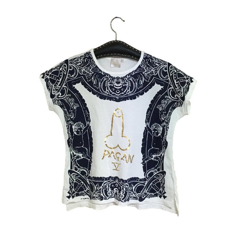 USEDVIVIENNE WESTWOOD "PAGAN V" T SHIRT   KON