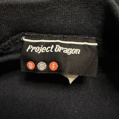 【USED】90's Project Dragon Embroidered Logo Crewneck Sweatshirt