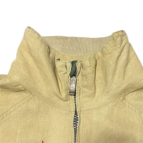 【USED】00'S MAHARISHI BRUCE LEE HEMP BOMBER JACKET