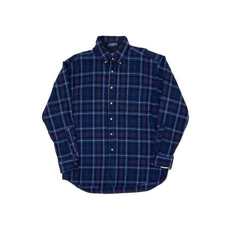 【USED】00'S PENDLETON TARTAN CHECK WOOL SHIRT