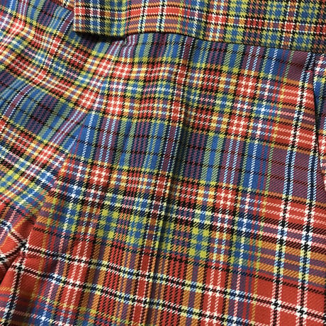 【USED】90'S VIVIENNE WESTWOOD MAN MALTI COLOR CHECK TROUSERS