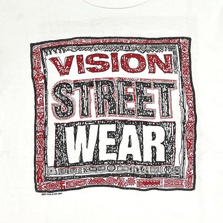 【USED】80'S VISION STREET WEAR L/S T-SHIRT