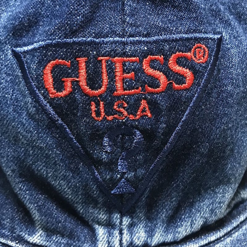 USED】90'S BOOTLEG GUESS DENIM CAP | KONBINI USED】90'S BOOTLEG GUESS DENIM CAP | KONBINI