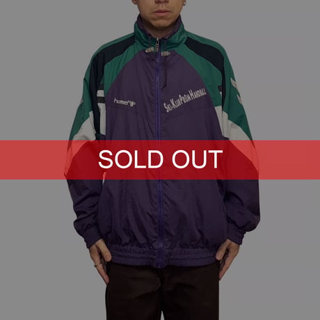 【USED】80's hummel SKI-KLUB PRÜM HANDBALL Club Team Track Jacket