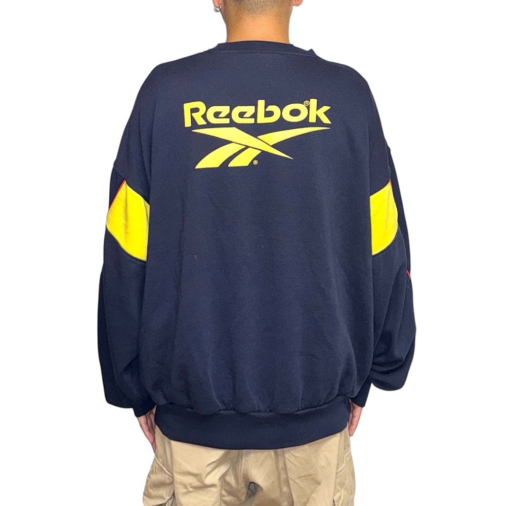 USED】90's Reebok × LIVERPOOL FC Carlsberg Swea