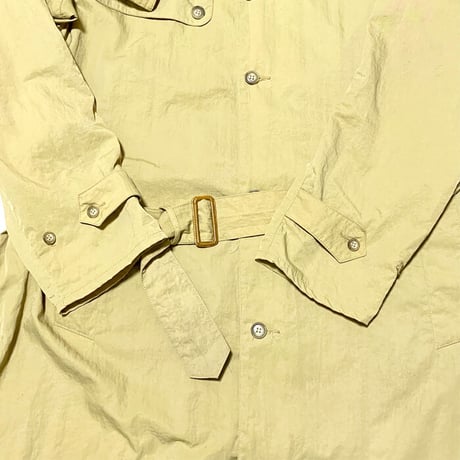 【USED】80’S BANANA REPUBLIC OVERSIZED NYLON COAT WITH HAT