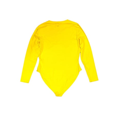 【USED】80'S ESCADA MARGARETHA LEY BODYSUIT YELLOW