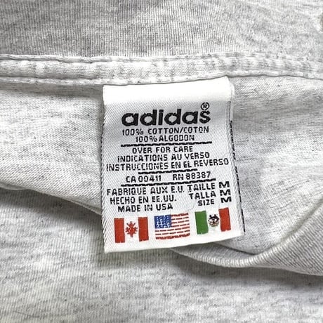 【USED】90'S ADIDAS SOCCER T-SHIRT