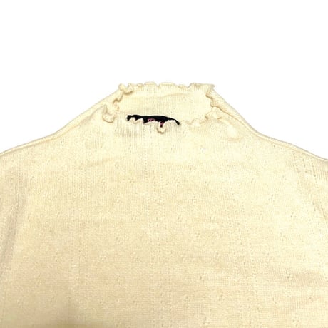 【USED】00'S Lorena Rose S/S KNIT TOP