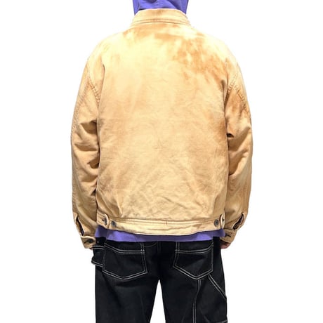 【USED】90'S-00'S OLD GAP BLEACHED CORDUROY ZIP JACKET