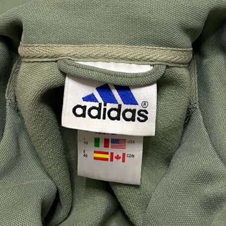 【USED】90's-00's adidas TRACK JACKET with SHAPED WAIST