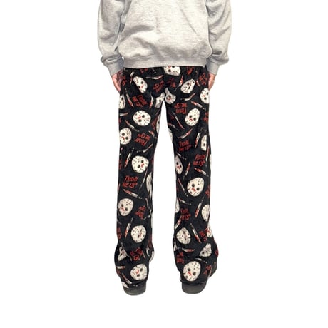 【USED】FRIDAY THE 13TH FLEECE SLEEPING PANTS
