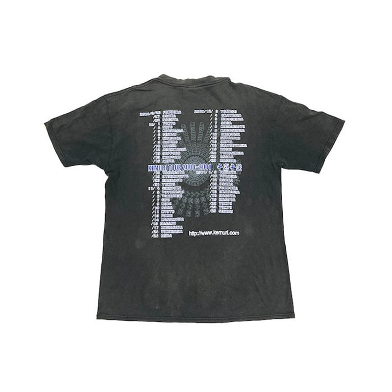 USED】00'S KEMURI 千嘉千涙 TOUR T-SHIRT | KONBINI