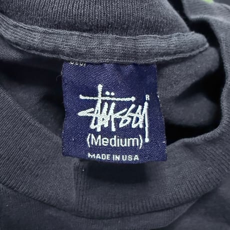 【USED】90's-00's STUSSY × Wtaps "LttlVngrd" L/S T-SHIRT