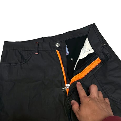 【USED】90's W.&L.T. PVC COATED PAINTER PANTS
