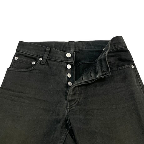 【USED】HELMUT LANG 1998 BLACK JEANS