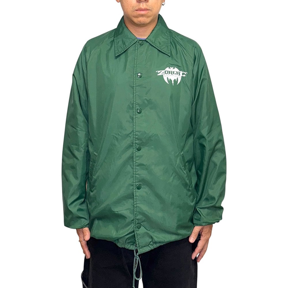 USED】80's-90's ZORLAC SKATEBOARDS Coach Jacket