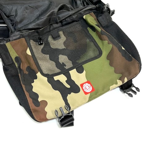 【USED】00'S ELEMENT CAMO SHOULDER BAG