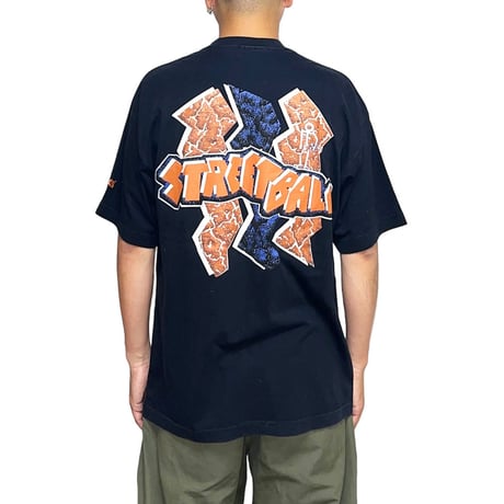 【USED】80's adidas STREET BALL T-SHIRT