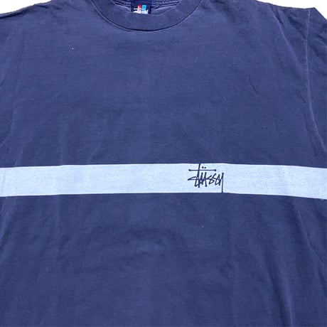 【USED】90'S  STUSSY T-SHIRT 2PIECE SET